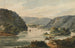 Ansicht des Potomac bei Harpers Ferry - Pavel Petrovich Svinin — Ansicht des Kunstwerks