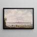 Albany New York - Pavel Petrovich Svinin — gerahmtes Bild an der Wand
