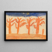Landschaft - Pavel Tchelitchew — gerahmtes Bild an der Wand