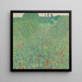 Mohnblumen in Blüte Mohnwiese - Gustav Klimt — gerahmtes Bild an der Wand