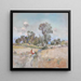 Landschaft - Giuseppe Casciaro — gerahmtes Bild an der Wand