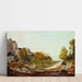 Reproduktion des Gemäldes Landschaft bei Saint-André, in der Nähe von Marseille von Paul Gauguin