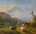 Landschaft mit Ziegen und Schafen - Balthasar Paul Ommeganck — Ansicht des Kunstwerks