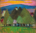 Landschaft mit Blumen - Alexej von Jawlensky — Ansicht des Kunstwerks