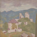 Landschaft mit Ruinen - Milan Thomka Mitrovsk — Ansicht des Kunstwerks