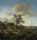 Landschaft mit Jäger und anderen Figuren - Jan Wijnants — Ansicht des Kunstwerks