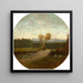 Landschaft mit Brücke und Wasserlauf - Jean-Baptiste Carpeaux — Wandpräsentation des Kunstwerks