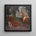 Himmelslandschaft - Walther Gamerith — gerahmtes Bild an der Wand