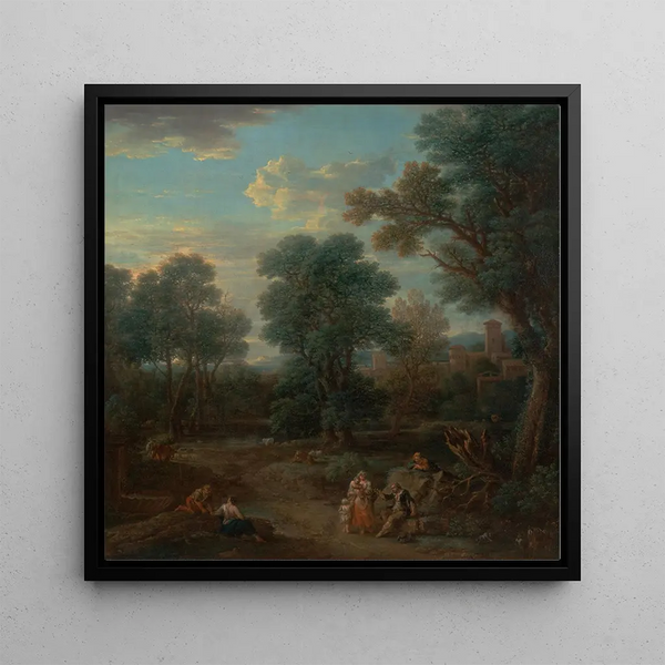 Paysage classique matin - John Wootton