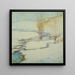 Winterlandschaft - John Henry Twachtman — gerahmtes Bild an der Wand