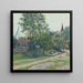 Landschaft von Petralka - Gustv Mall — gerahmtes Bild an der Wand
