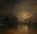 Landschaft bei Nacht im Mondschein - Adalbert Stifter — Ansicht des Kunstwerks