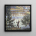 Landschaft im Park Tyres - Richard Bergh — gerahmtes Bild an der Wand