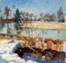 Frühlingslandschaft - Lilly Walther — Ansicht des Kunstwerks