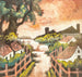 Landschaft eines Dorfes - Hugo Scheiber — Ansicht des Kunstwerks
