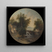 Landschaft im Süden mit Wanderern - Louis Bélanger — Wandpräsentation des Kunstwerks