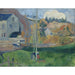 Reproduktion des Gemäldes Landschaft in der Bretagne, Le Moulin de David - Paul Gauguin
