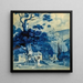 Landschaft spanisch - Georges Gaudion — gerahmtes Bild an der Wand