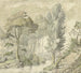 Landschaftsbild mit Hügel rechts und Wasser in der Mitte - Elias van Nijmegen — Ansicht des Kunstwerks