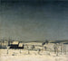 Landschaft mit Schneefall in Flandern - Valerius De Saedeleer — Ansicht des Kunstwerks