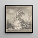 Landschaft bei Gewitter - Hendrik Meijer — gerahmtes Bild an der Wand