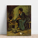 Reproduktion des Gemäldes Ländliches Gemälde beim Kochen - Vincent van Gogh