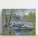 Reproduktion des Gemäldes Fischfang im Frühling, Clichy-Brücke (Asnières) - Vincent van Gogh