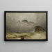 Küstenlandschaft - Peder Balke — gerahmtes Bild an der Wand