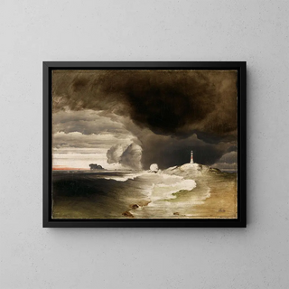 Peder Balke - Lighthouse on the Norwegian Coast.webp