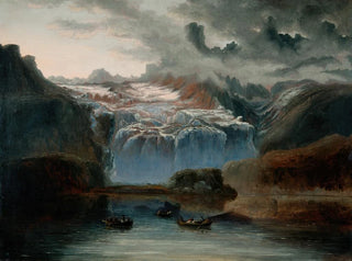 Peder Balke - The Glacier Jostedalsbreen.webp