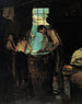 Chapeliers in einem italienischen Dorf - Peder Severin Krøyer — Ansicht des Kunstwerks