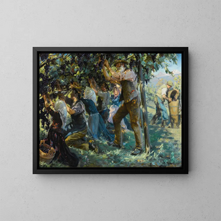 Peder Severin Kryer - Wine Harvest In The Tyrol.webp