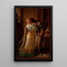 Faust und Gretchen - Pedro Américo — gerahmtes Bild an der Wand