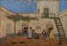 Der Patio oder Patio Unitaire - Pedro Figari — Ansicht des Kunstwerks