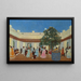 Patio - Pedro Figari — gerahmtes Bild an der Wand