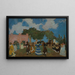 Pericón - Pedro Figari — gerahmtes Bild an der Wand