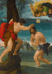 Der Taufe Christi - Pedro Machuca — Ansicht des Kunstwerks