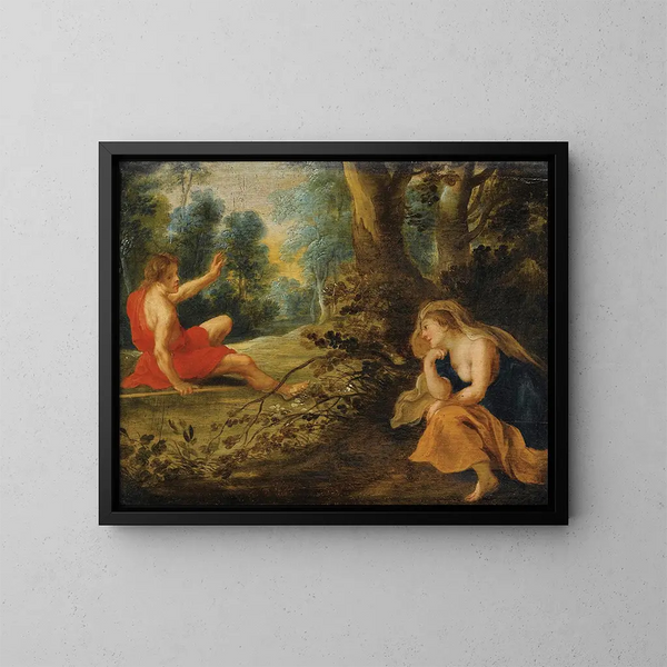 Céphale und Procris - Peeter Simons — gerahmtes Bild an der Wand