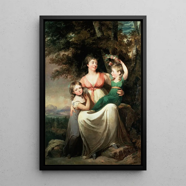 Studie einer Weide - Pehr Gustaf von Heideken — gerahmtes Bild an der Wand
