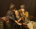 Bei der Hebamme - Pehr Hilleström — Ansicht des Kunstwerks