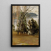 Saule en automne - Pekka Halonen — gerahmtes Bild an der Wand