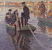Pilger in einem Boot - Carl Wilhelmson — Ansicht des Kunstwerks