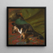 Pendant que les chiens dorment - John Emms — gerahmtes Bild an der Wand