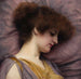 Gedanken in der Ferne - John William Godward — Ansicht des Kunstwerks