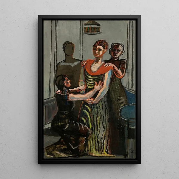 Voyante - Per Krohg — gerahmtes Bild an der Wand