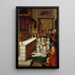 Sechs Auferstehungen vor den Reliquien des heiligen Stephanus - Pere Gasc — gerahmtes Bild an der Wand