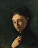 Portrait einer spanischen Frau - Pericles Pantazis — Ansicht des Kunstwerks