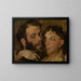 Versöhnung - Pericles Pantazis — gerahmtes Bild an der Wand