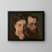 Schlechte Laune - Pericles Pantazis — gerahmtes Bild an der Wand