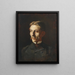 Portrait des Vizekonsuls Vilhelm Greibe - Peter Alfred Schou — gerahmtes Bild an der Wand
